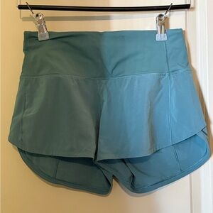Lululemon Teal Athletic Shorts